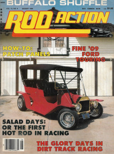 ROD ACTION 1984 AUG - DIRT TRACK, BUFFALO SHUFFLE, PATCH PANELS, '30 MODEL A 